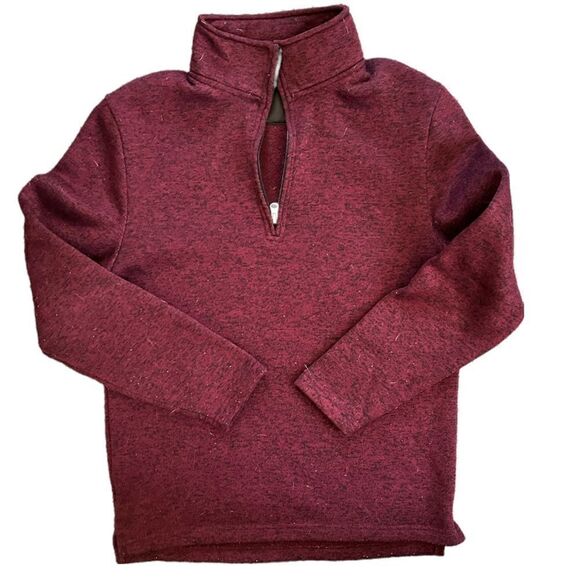 Beverly Hills Polo Club Other - Beverly Hills Polo Club Men's Maroon Half Zip Pullover‎